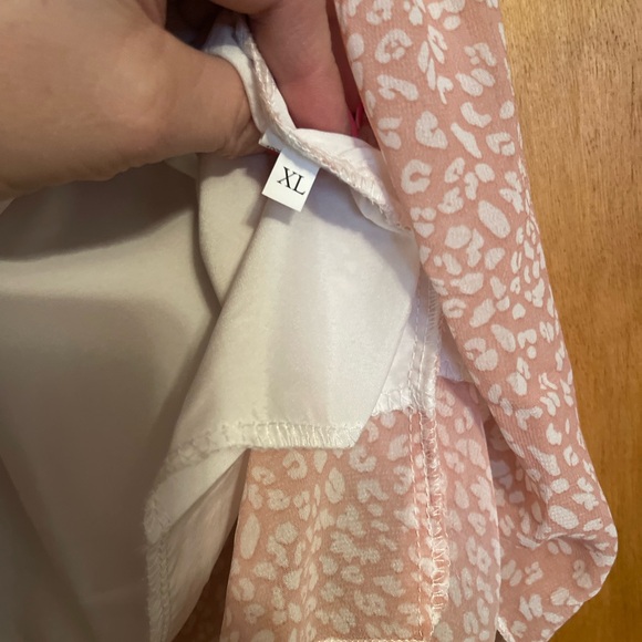 Pink Ruffle Blouse - Picture 2 of 2